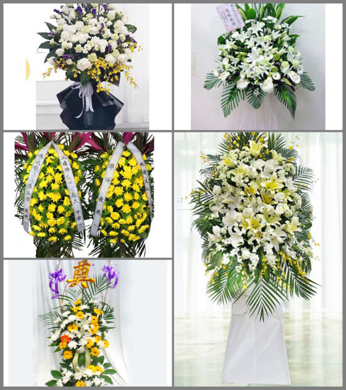 广东清远市清城区源潭镇台前社区白事花篮预定