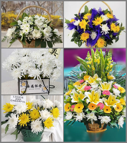 广东清远市清城区源潭镇台前社区白事提篮配送